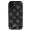 Guess GUHMP16MPGPYSK iPhone 16 Plus 6.7 czarny/black hardcase PU Peony Script MagSafe